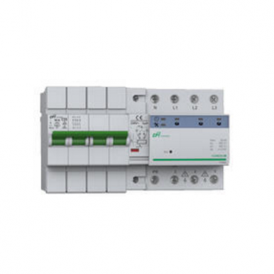 Protector combinado DPS+POP contra sobretensiones transitorias y permanente + IGA 63A