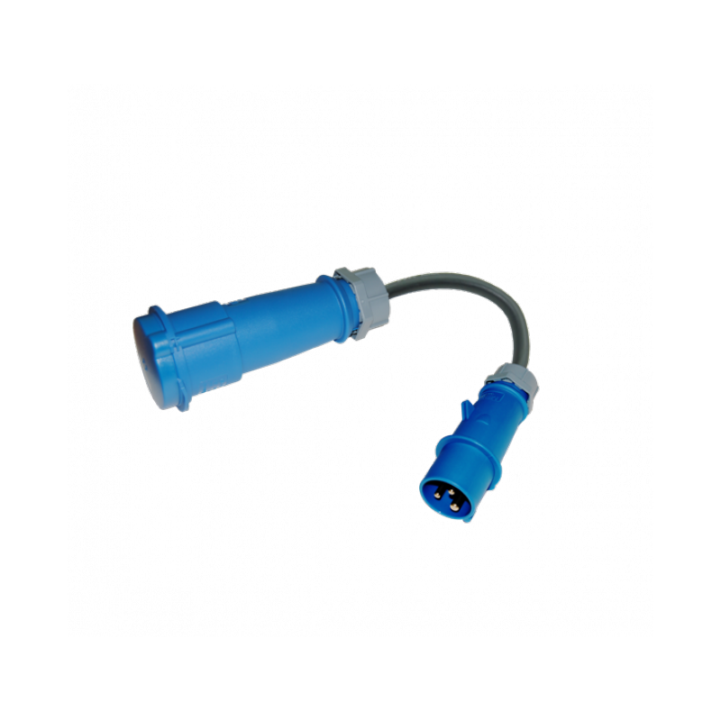 Adaptador CEE Plug (1F+N+TT) 16 - EV Portable SAE J1772