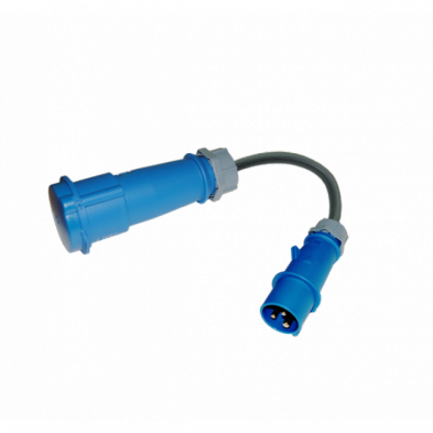 Adaptador CEE Plug (1F+N+TT) 16 - EV Portable SAE J1772