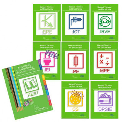 Super PACK Manuales Técnicos para Electricistas