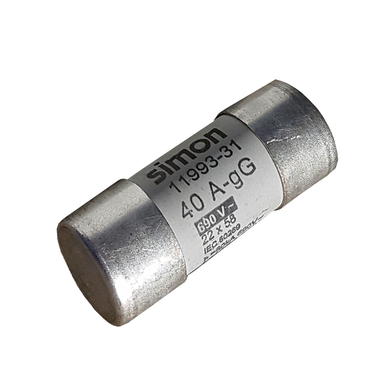 Fusibles Cilíndricos Simon 32A 40A 80A 100A