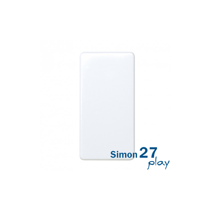 Conmutador estrecho Serie Simon 27 Play (Blanco)