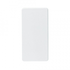 Interruptor Monopolar Estrecho Niessen Stylo Blanco Alpino