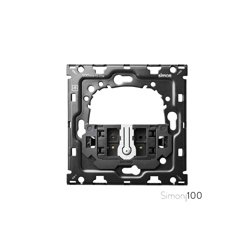 Kit back para 1 elemento con 1 conmutador pulsante | Simon 100