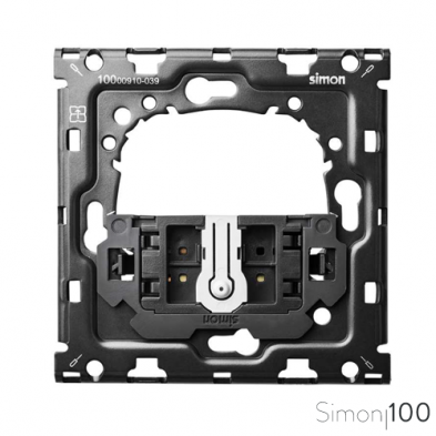 Kit back para 1 elemento con 1 conmutador pulsante | Simon 100