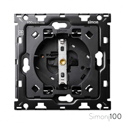 Kit back para 1 elemento con 1 base de enchufe schuko | Simon 100