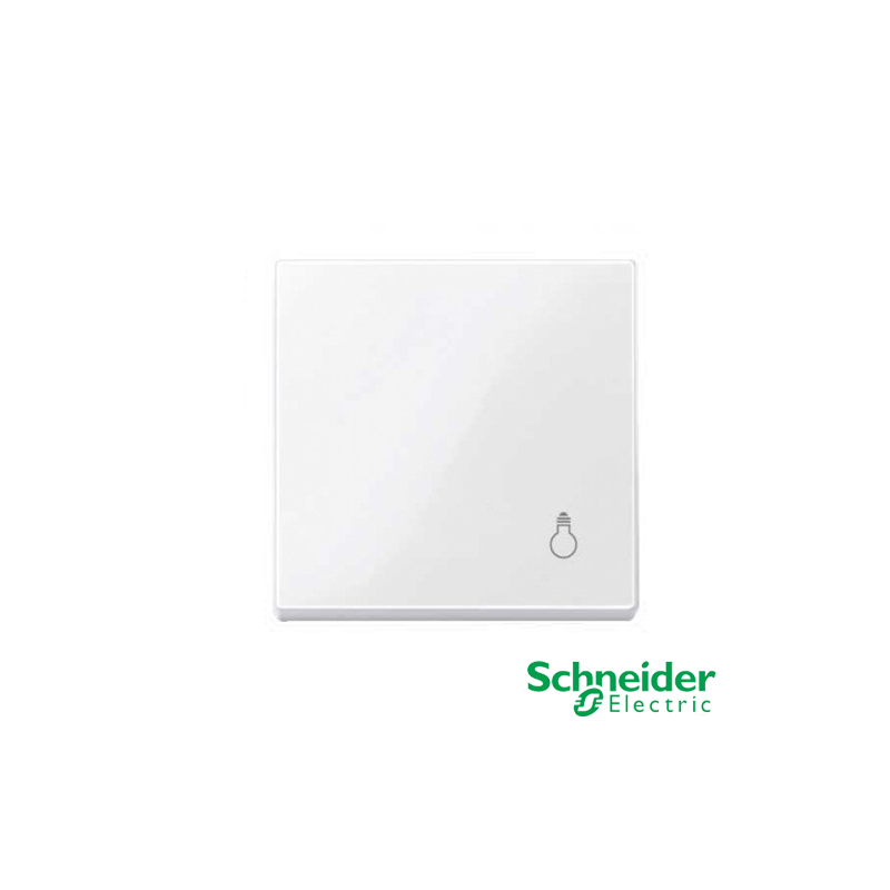Tecla símbolo luz Schneider Serie Elegance Blanco activo Tecla símbolo luz Schneider Serie Elegance Blanco activo