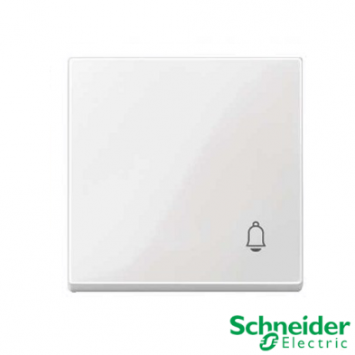 Tecla símbolo timbre Schneider Serie Elegance Blanco Activo