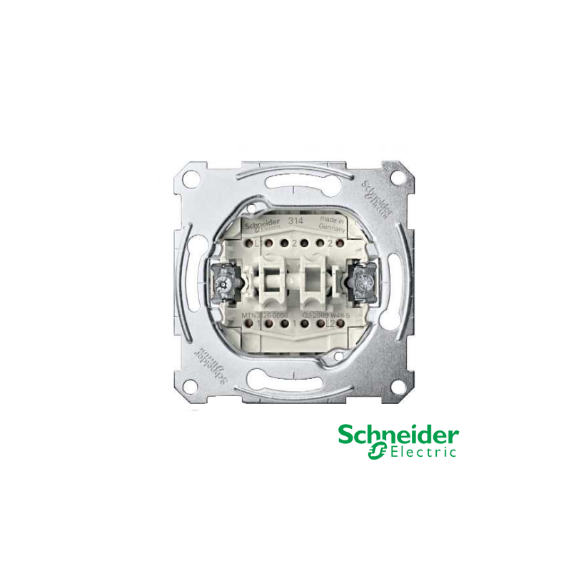 Doble Conmutador Schneider Serie Elegance y Artec Doble Conmutador Schneider Serie Elegance y Artec