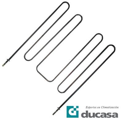 Resistencia Acumulador Estático Ducasa 1700-950W S-8 patas metálicas A y M 817 826 834 Resistencia Acumulador Estático Ducasa 1700-950W S-8 patas metálicas A y M 817 826 834
