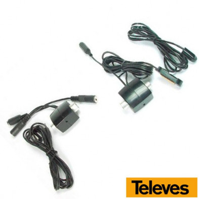 Emisor más Receptor señal mando a distancia por Cable Coaxial 7605