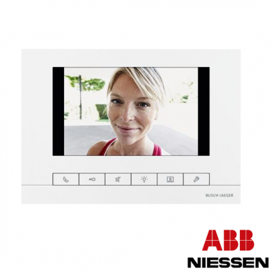 Monitor Color 7" manos libres 2 Hilos - Color blanco W2251BL Monitor Color 7" manos libres 2 Hilos - Color blanco W2251BL
