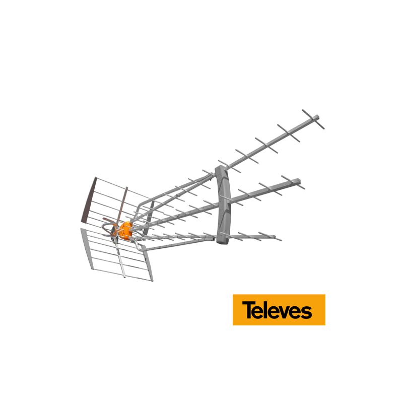 Televes 149741 - Antenna dat hd boss 790 lr uhf c21-60 34dbi