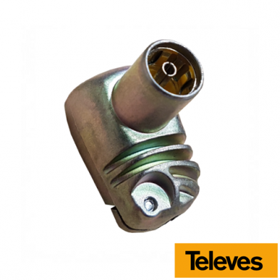 Conector Hembra acodado blindado ProEasyF