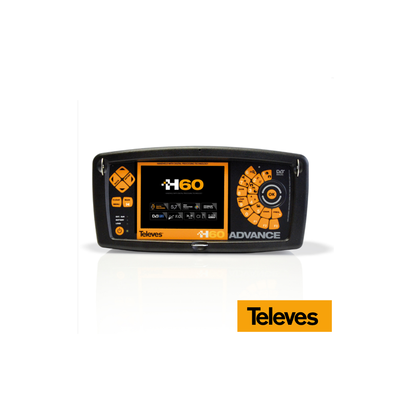 Medidor de campo HD60 ADVANCE: Full HD + CI + DVB-T2