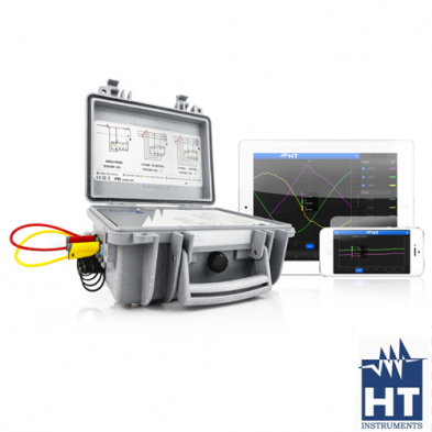 Analizador de Redes Trifásico IP65 con conexión a dispositivos remotos PQA820 Analizador de Redes Trifásico IP65 con conexión a dispositivos remotos PQA820