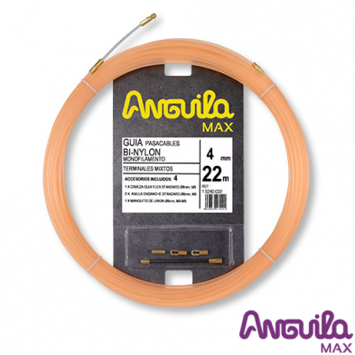 GUÍA PASACABLES NILON BI-NILON 4MM ANGUILA