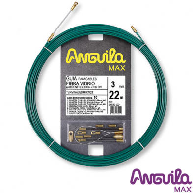 GUÍA PASACABLES FIBRA DE VIDRIO 3MM ANGUILA