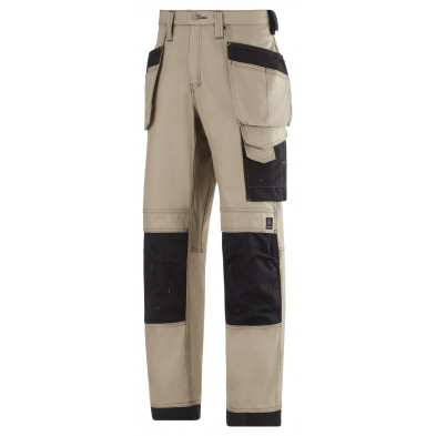 3214 Pantalón largo Canvas+ con bolsillos flotantes