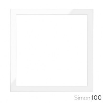 Marco de 1 Elemento Blanco Simon 100 Marco de 1 Elemento Blanco Simon 100