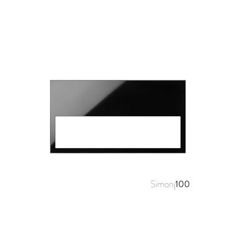 Marco Mínimo 2 Elementos Negro Simon 100
