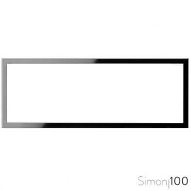 Marco 3 Elementos Negro Simon 100