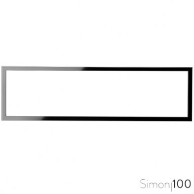 Marco 4 Elementos Negro Simon 100