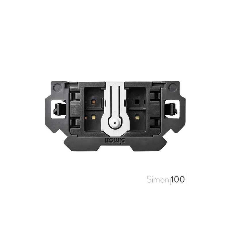 Cruzamiento pulsante con sistema de embornamiento 1 click Simon 100