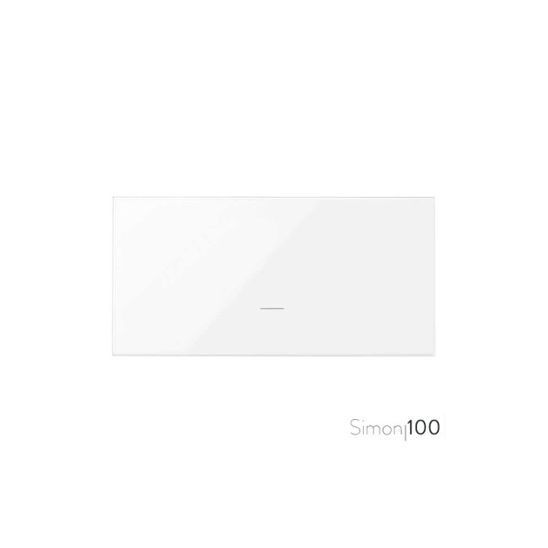 Tecla Individual para Mecanismos de Mando Blanco Simon 100