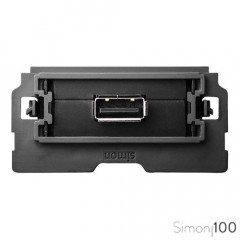 Cargador 1 USB 2.0 5 V/DC Tipo A Hembra Simon 100