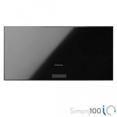 Tecla IO para Interruptor Electrónico Negro Simon 100