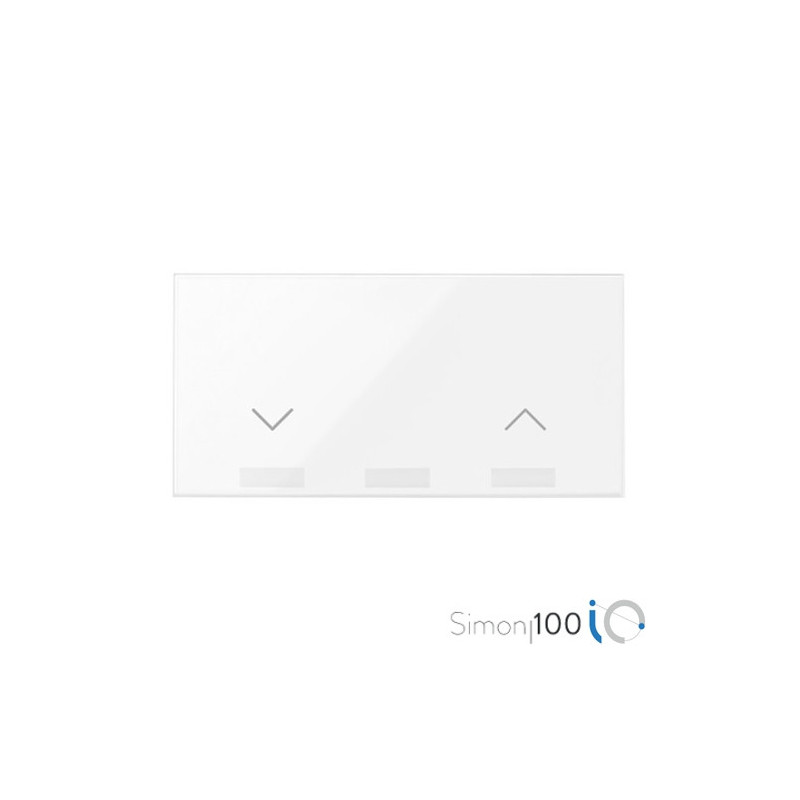 Tecla IO para Interruptor de Persianas Blanco Simon 100