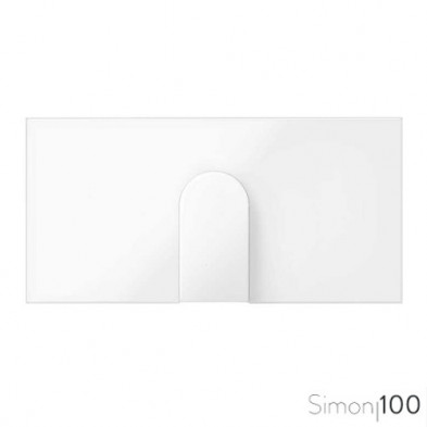 Tapa para salida de cables blanco Simon 100