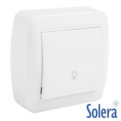 Pulsador Luz Serie Mural Solera MUR04U Pulsador Luz Serie Mural Solera MUR04U