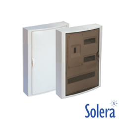 Caja Distribución Superficie Serie Arelos 30 Elementos + 4 Precintables Solera