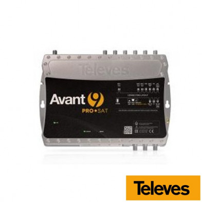 Amplificador Programable 10 filtros 7E/2S Avant9 Pro SAT (FM-VHF-MATV-UHF-UHF-UHF-FI)