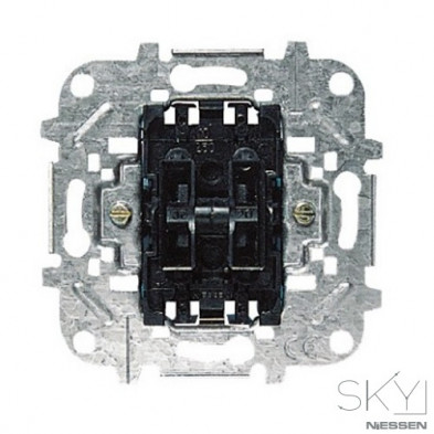 Doble Conmutador Niessen Sky 8122