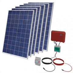 Kit Solar Autoconsumo Fotovoltaico 1500 WP + Instalación + Legalización + Registro + Armario Protecciones