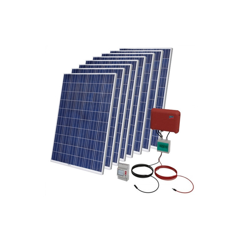 Kit Solar Autoconsumo Fotovoltaico 2000 WP