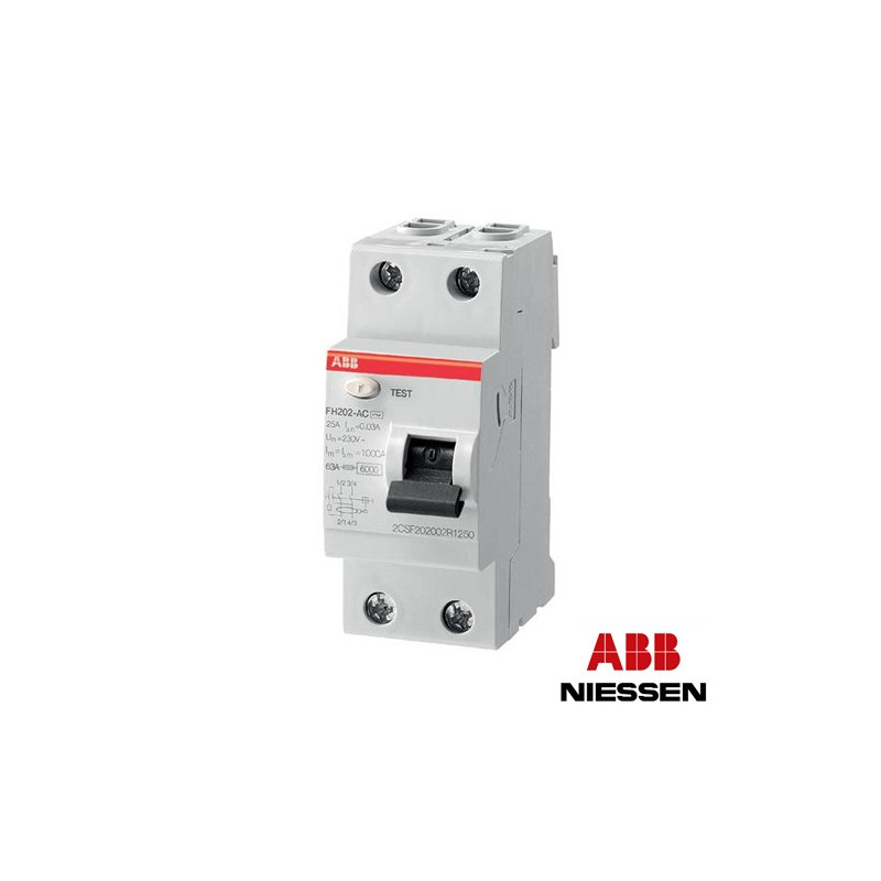 Diferencial Vivienda 2P 40A 30mA FV202AC ABB