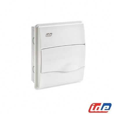 Caja de distribución de empotrar 8 módulos IP40