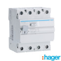 Interruptor Diferencial 4P 63A 300mA tipo AC Hager CFC763J