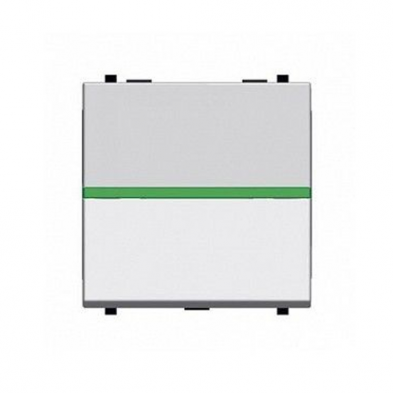 Interruptor Monopolar con Piloto 2 Modulos Niessen Zenit