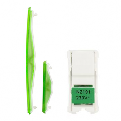 Kit iluminacion LED interruptores Zenit Niessen N2191VD