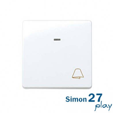 Pulsador Campana Luminoso Simon 27 Play 27160-65