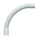 Curva PVC Flexible 90º 32 mm 