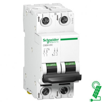 Interruptor Automático 20A de CC C60H 500 V 2P Curva C