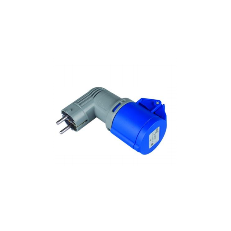 Adaptador CETAC a SCHUKO P44 2P+T 16A 230V Adaptador CETAC a SCHUKO P44 2P+T 16A 230V
