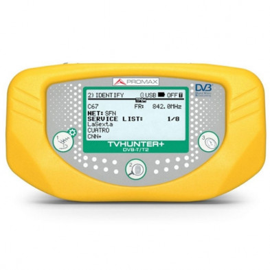 TVHUNTER+ Buscador de TDT para DVB-T y DVB-T2