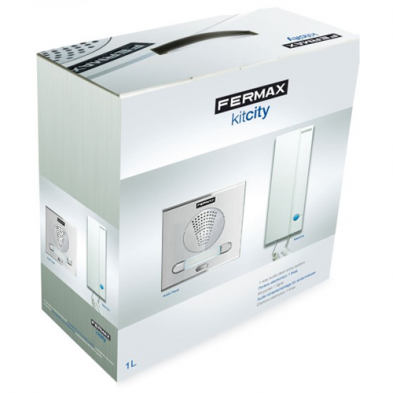 KIT PORTERO CITY 4+N 2/L + 2 Teléfonos Loft